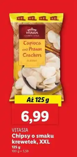 Lidl Chipsy krewetkowe Vitasia Chinese Style oferta