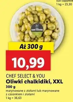 Lidl Oliwki zielone Chef Select & You oferta