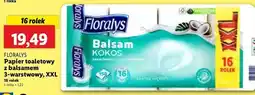 Lidl Papier toaletowy balsam kokosowy Floralys oferta