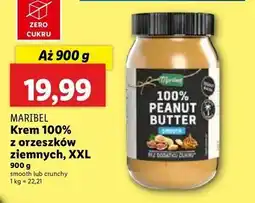 Lidl Masło orzechowe smooth Maribel oferta