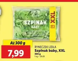 Lidl Szpinak młody Ryneczek Lidla oferta