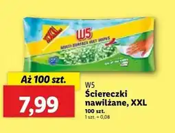 Lidl Chusteczki uniwersalne do czyszczenia W5 oferta