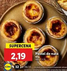 Lidl Pastel de nata Chrupiące Z Pieca oferta
