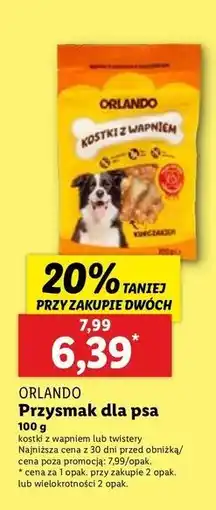 Lidl Przekąska twister sticks Orlando oferta