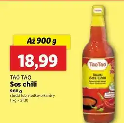 Lidl Sos chili słodko-pikantny Tao oferta