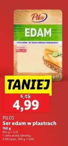 Lidl Ser edam Pilos oferta