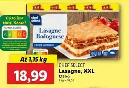Lidl Lasagne bolońska Chef Select oferta