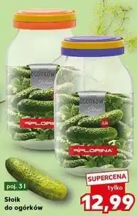 Kaufland Słoik do ogorków 3 l Florina (Florentyna) oferta