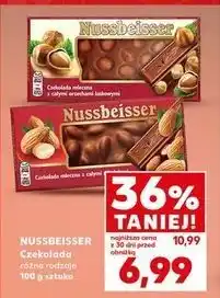 Kaufland Czekolada mleczna z całymi migdałami Alpen Gold Nussbeisser oferta