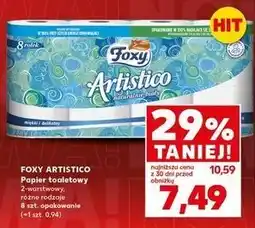Kaufland Papier toaletowy biały Foxy Artistico oferta
