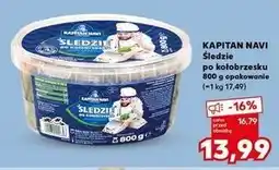 Kaufland Śledzie po kołobrzesku Kapitan Navi oferta