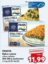 Kaufland Ryba z pieca brokułami Frosta oferta