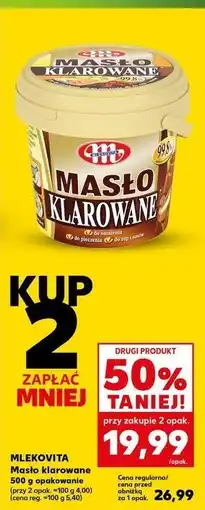 Kaufland Masło klarowane Mlekovita Klarowane oferta