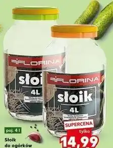 Kaufland Słoik do ogórków 4 l Florina (Florentyna) oferta