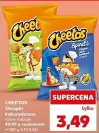 Kaufland Chrupki serowo-ketchupowe spirals Cheetos oferta