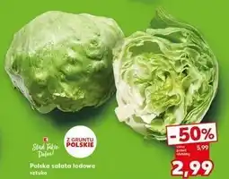 Kaufland Sałata lodowa K-Classic Stąd Takie Dobre! oferta