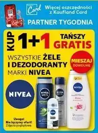 Kaufland Żel pod prysznic rose & almond oil mandelol Nivea oferta