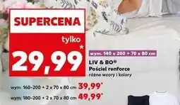 Kaufland Pościel z bawełny renforce sanfor 180 x 200 + 2x 70 80 cm Liv & Bo oferta