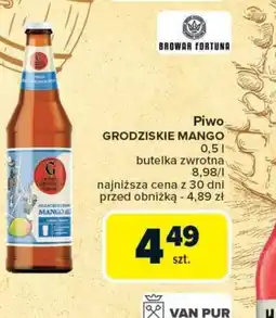 Carrefour Market Piwo Grodziskie Mango oferta