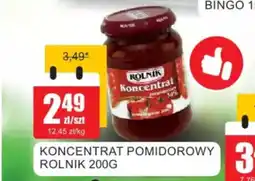 Bingo Koncentrat pomidorowy rolnik oferta
