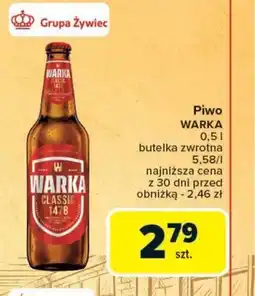 Carrefour Market Piwo Warka oferta