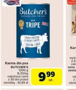 Carrefour Market Karma dla psa Butcher's oferta