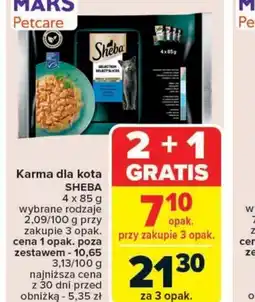 Carrefour Market Karma dla kota Sheba oferta