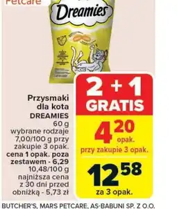 Carrefour Market Przysmak dla kota Dreamies oferta