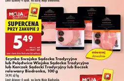 Biedronka Polędwica Sądecka Tradycyjna Kraina Wędlin oferta
