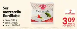 Makro Ser mozzarella fiordiatte Auricchio oferta