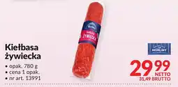 Makro Kiełbasa żywiecka Morliny oferta