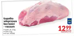 Makro Łopatka wieprzowa bez kości - vacuum Metro Chef oferta