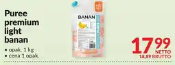 Makro Puree premium light banan Makro oferta