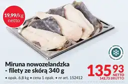 Makro Miruna nowozelandzka - filety ze skórą 340 g Makro oferta