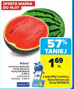 Carrefour Arbuz Carrefour oferta