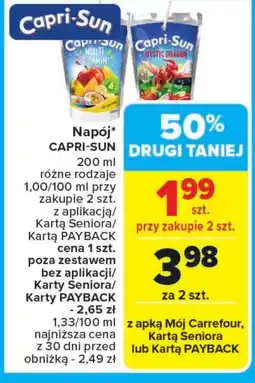 Carrefour Napój Capri Sun oferta