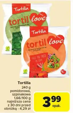 Carrefour Tortilla Tortillove oferta