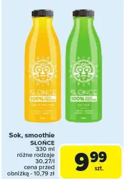 Carrefour Smoothie Słońce oferta