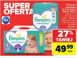 Carrefour Pieluchy Pampers oferta