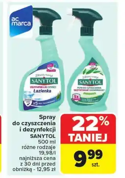 Carrefour Spray do dezynfekcji oferta
