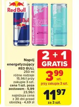 Carrefour Napój energetyczny oferta
