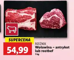 Lidl Wołowina Rzeźnik oferta