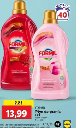 Lidl Płyn do prania Formil oferta