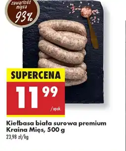 Biedronka Kiełbasa biała Kraina Mięs oferta