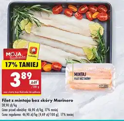 Biedronka Filet z mintaja Marinero oferta