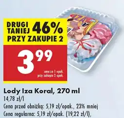 Biedronka Lody Koral oferta