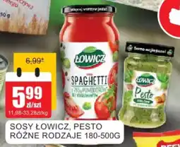 Bingo Sosy łowicz, pesto oferta