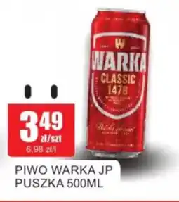 Bingo Piwo warka jp puszka oferta