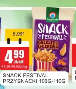 Bingo Snack festival przysnacki oferta