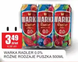 Bingo Warka radler 0.0% oferta
